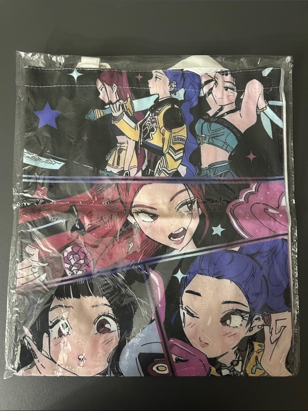 K-pop demon hunter tote bag
